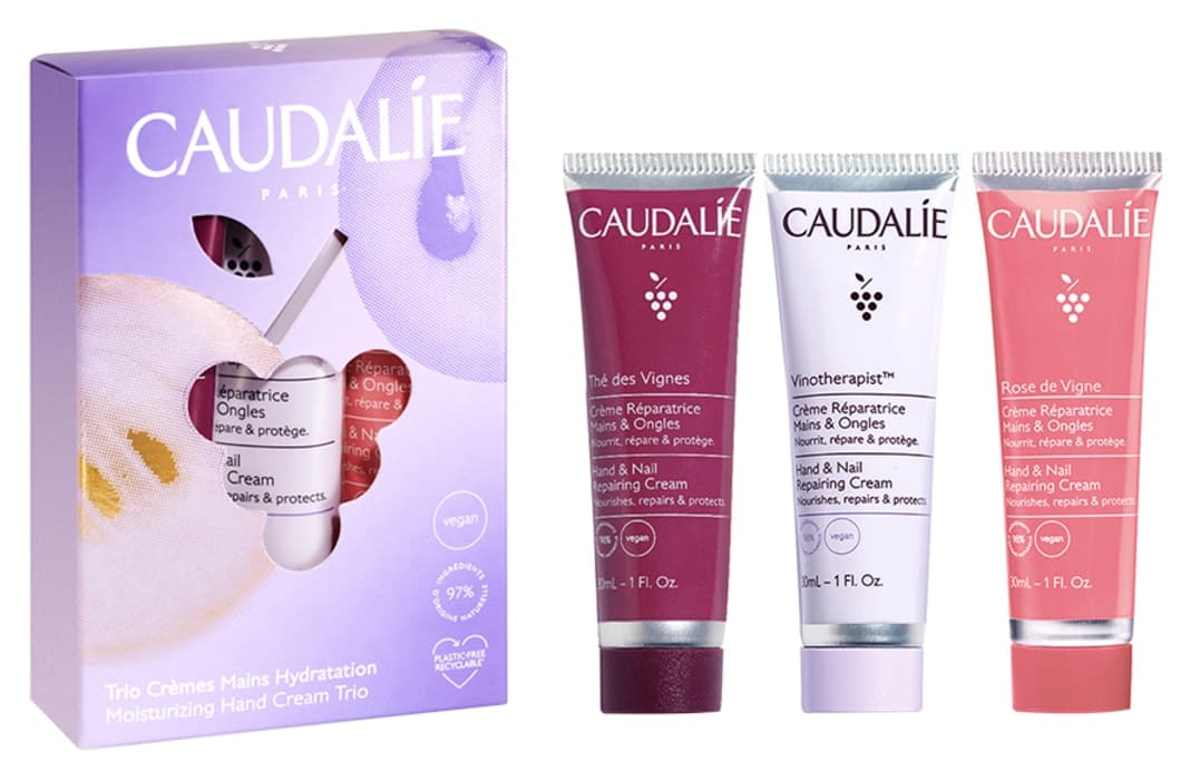 ست کرم دست نمرسان Caudalie سهتایی 30ml ست کرم دست نمرسان Caudalie سهتایی 30ml