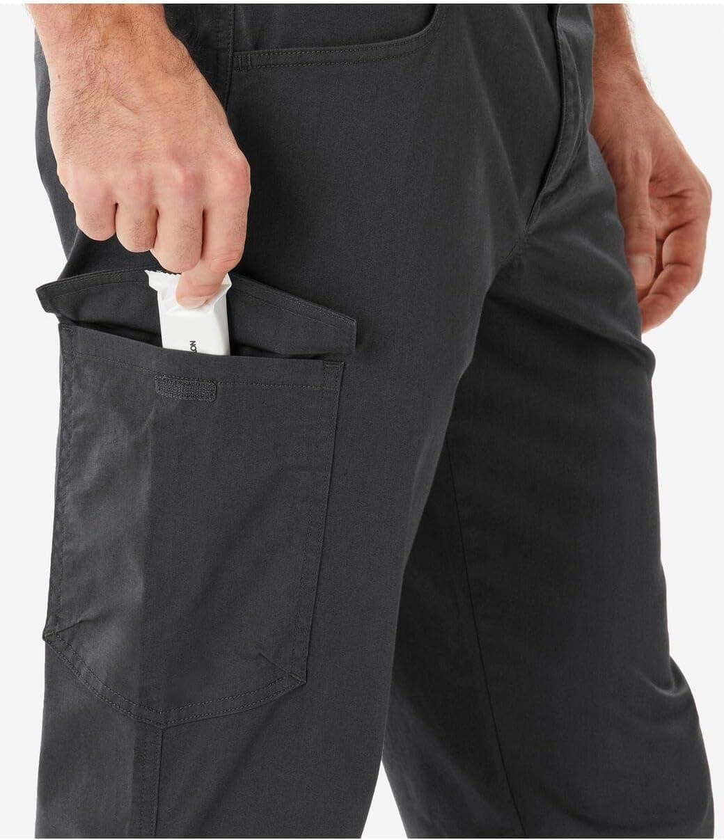 شلوار مردانه Decathlon Quechua اوتدور خاکستری زغالی مدل NH100 سایز 40 شلوار مردانه Decathlon Quechua اوتدور خاکستری زغالی مدل NH100 سایز 40