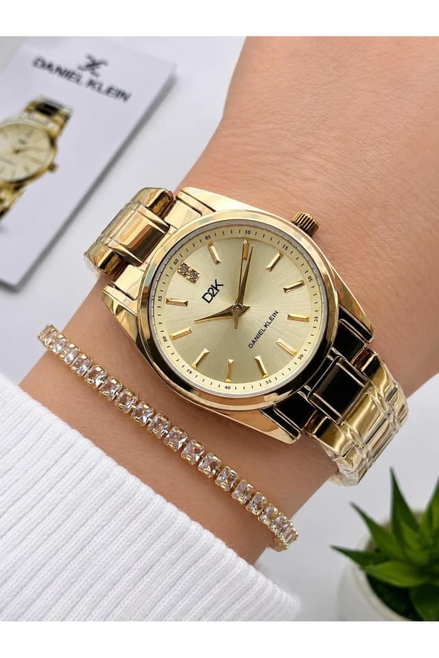 ساعت مچی زنانه Daniel Klein بند استیل ضد آب 3 ATM مدل F.G.14494.3 ساعت مچی زنانه Daniel Klein بند استیل ضد آب 3 ATM مدل F.G.14494.3
