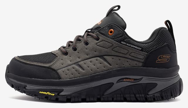 کفش اوتدور مردانه Skechers ARCH FIT ROAD WALKER خاکستری مدل 237688 CCBK کفش اوتدور مردانه Skechers ARCH FIT ROAD WALKER خاکستری مدل 237688 CCBK