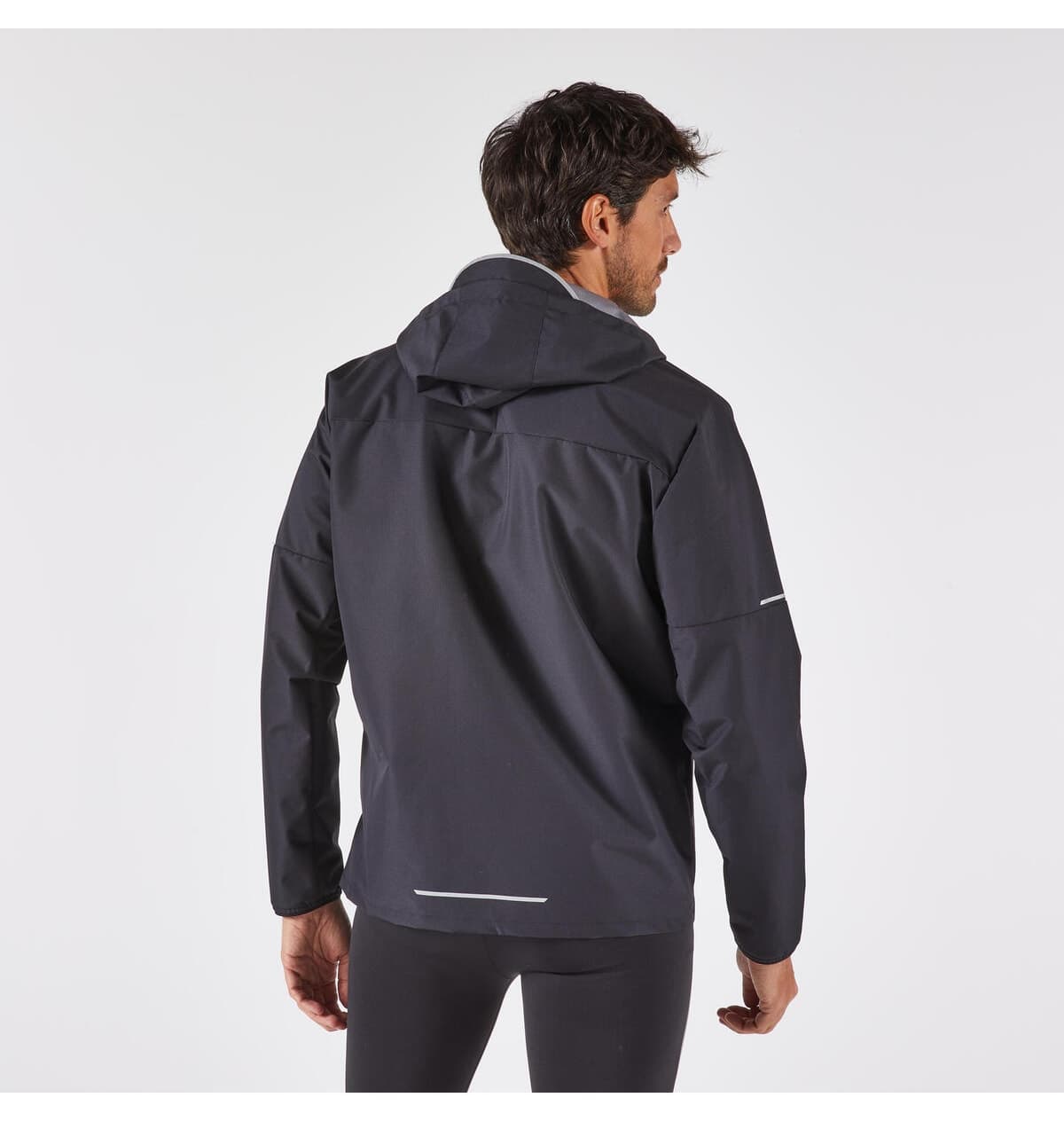 بارانی مردانه Decathlon Kiprun سیاه مدل Run 100 بارانی مردانه Decathlon Kiprun سیاه مدل Run 100