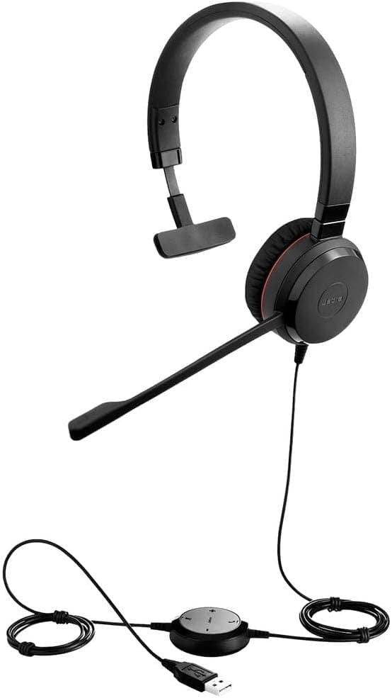 هدست استریو Jabra با گواهی Microsoft، حذف نویز غیرفعال و کنترل USB C مدل Evolve 20 هدست استریو Jabra با گواهی Microsoft، حذف نویز غیرفعال و کنترل USB C مدل Evolve 20
