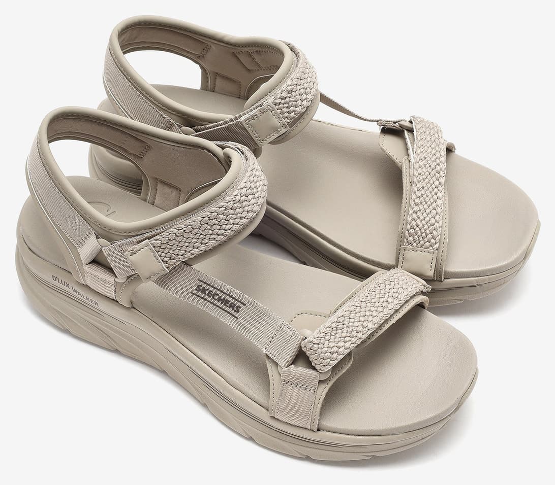 صندل زنانه Skechers D'lux WALKER PRETTY FIELD بژ TPE مدل 119822 صندل زنانه Skechers D'lux WALKER PRETTY FIELD بژ TPE مدل 119822