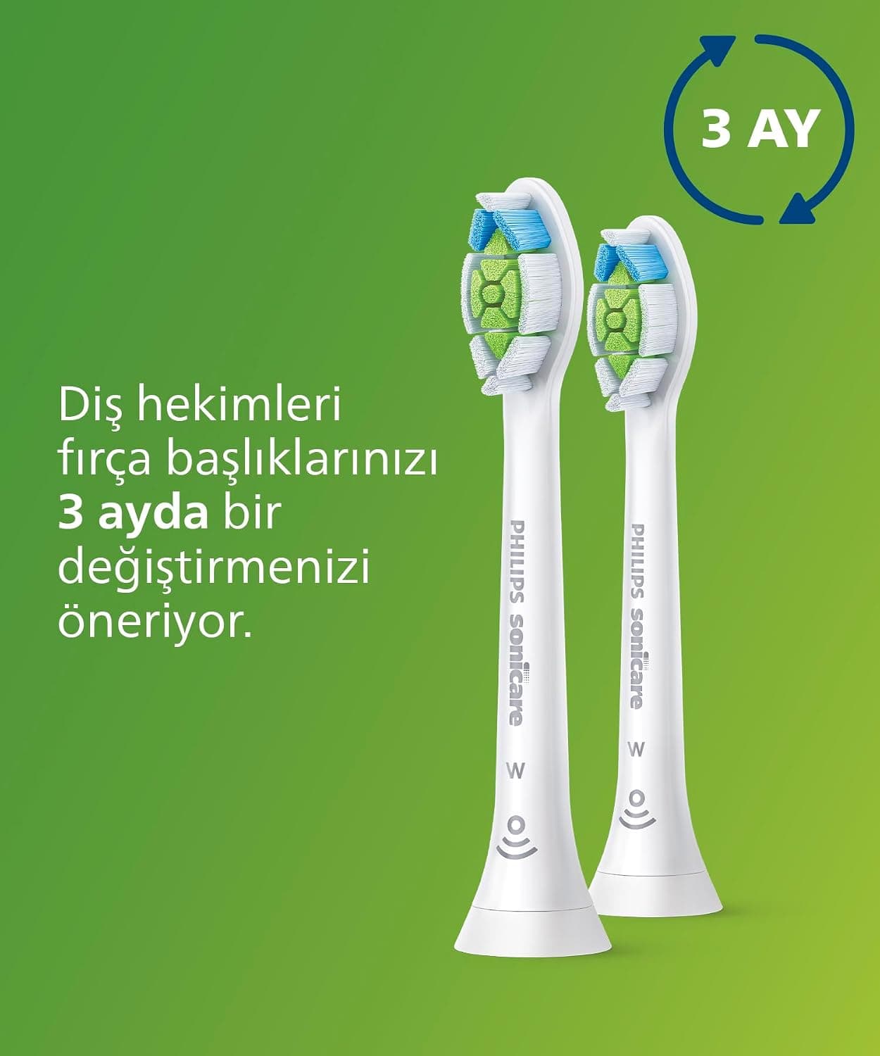 سری یدک مسواک PHILIPS Sonicare Optimal White با برس متوسطنرم سفید 2 عددی مدل HX6062/87 سری یدک مسواک PHILIPS Sonicare Optimal White با برس متوسطنرم سفید 2 عددی مدل HX6062/87