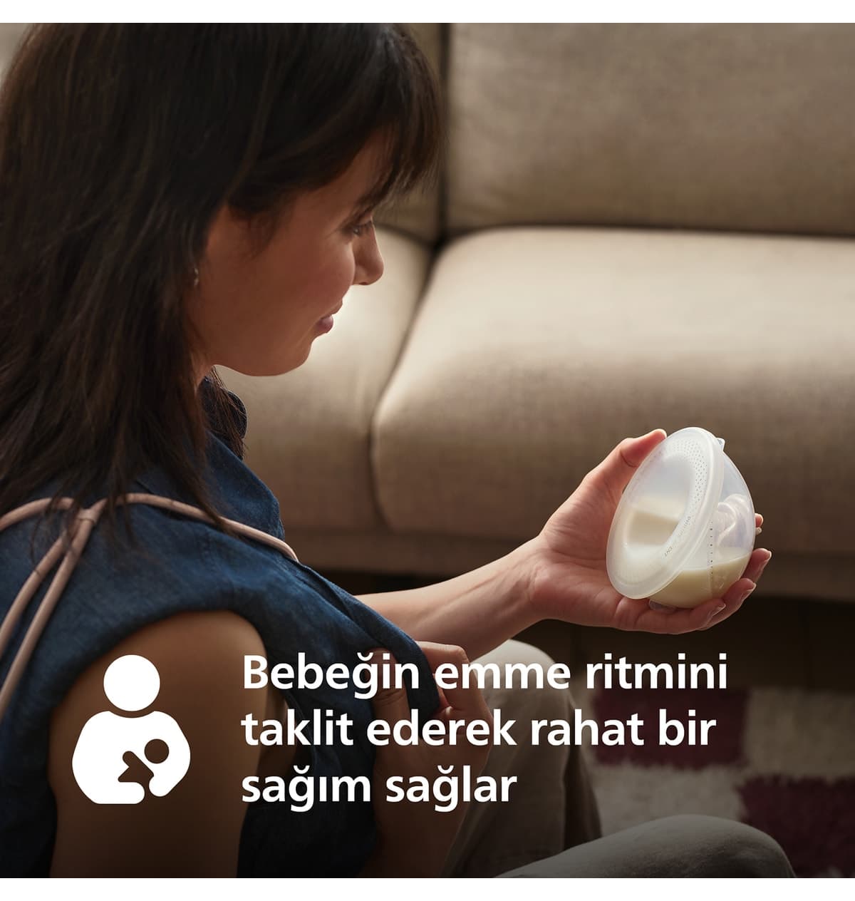 شیردوش پوشیدنی تکی Philips Avent با قدرت بیمارستانی و Skin Sense مدل SCF494/11 شیردوش پوشیدنی تکی Philips Avent با قدرت بیمارستانی و Skin Sense مدل SCF494/11