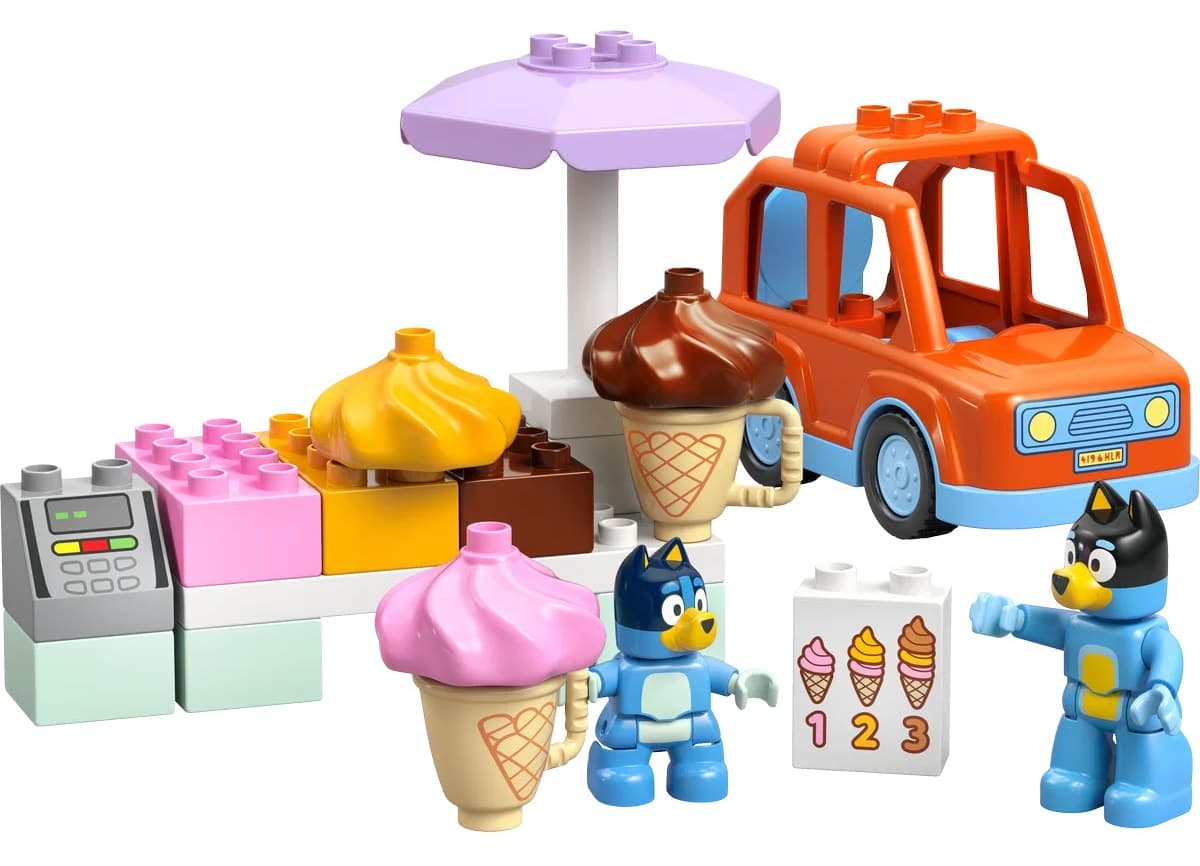 لگو DUPLO مدل 10458 گردش بستنی Bluey 22 پارچه لگو DUPLO مدل 10458 گردش بستنی Bluey 22 پارچه