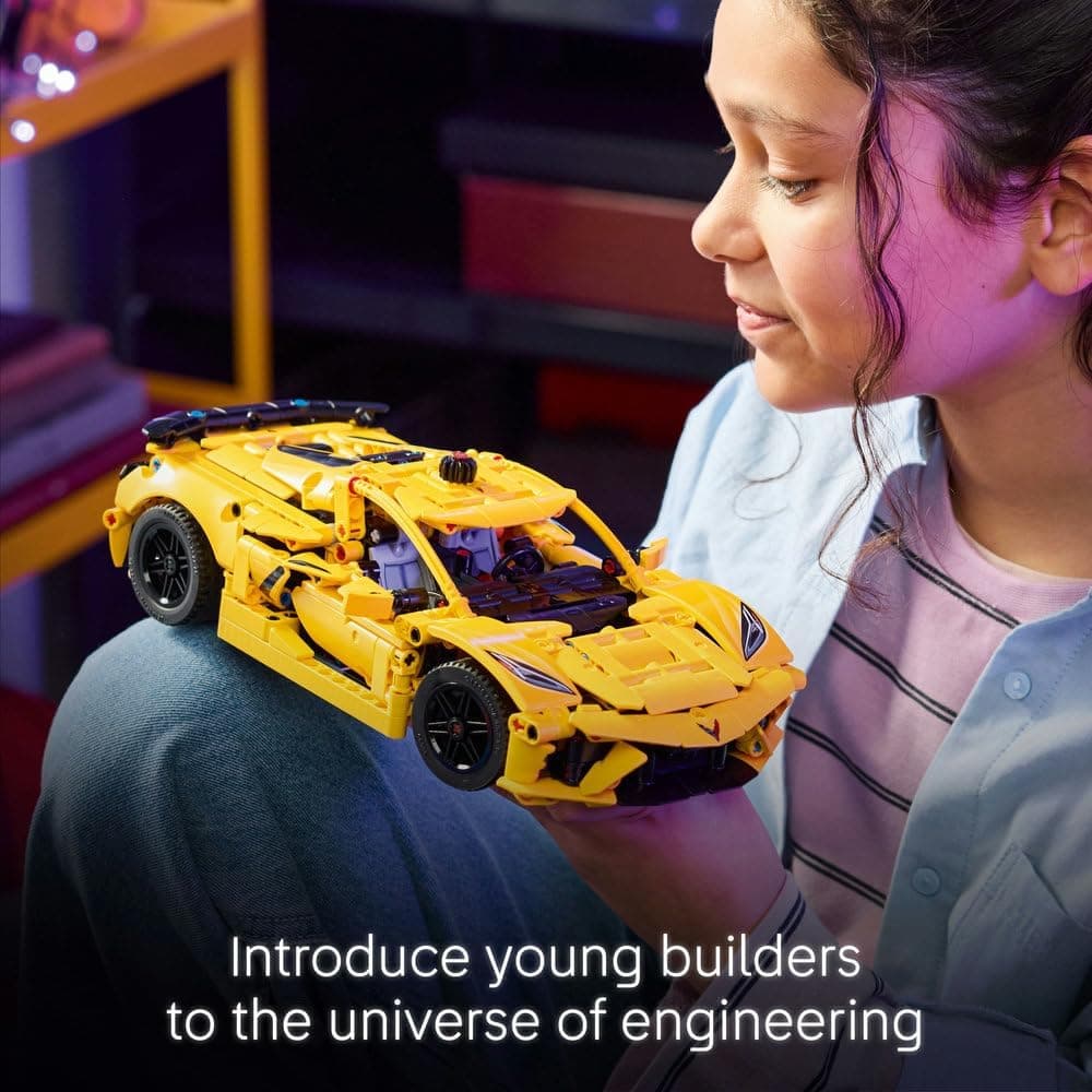لگو Technic Chevrolet Corvette Stingray خودرو مدل 42205 لگو Technic Chevrolet Corvette Stingray خودرو مدل 42205
