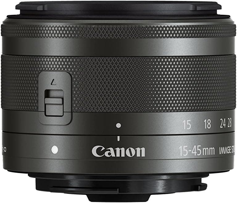لنز Canon مدل CAN2580 با فاصله کانونی 15-45 میلیمتر EF-M خاکستری گرافیتی لنز Canon مدل CAN2580 با فاصله کانونی 15-45 میلیمتر EF-M خاکستری گرافیتی