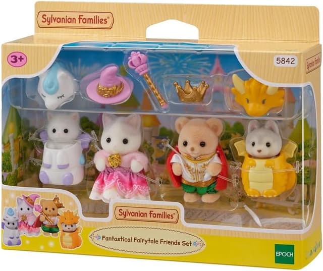 مجموعه دوستان قصههای پریان Sylvanian Families مدل 5842 مجموعه دوستان قصههای پریان Sylvanian Families مدل 5842