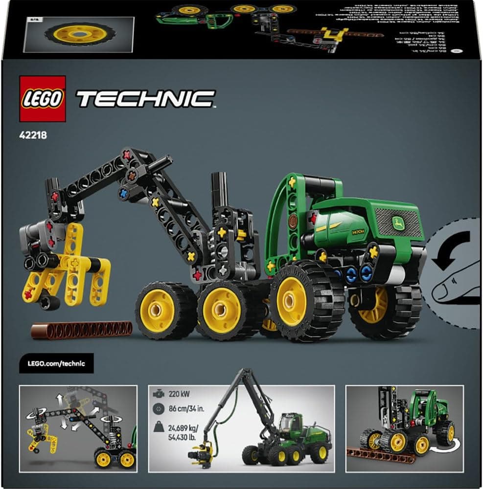 لگو Technic ماشین برداشت چرخدار John Deere 1470H مدل 42218 لگو Technic ماشین برداشت چرخدار John Deere 1470H مدل 42218
