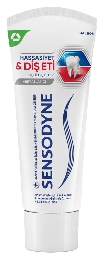 خمیر دندان Sensodyne سفیدکننده برای حساسیت و لثه خمیر دندان Sensodyne سفیدکننده برای حساسیت و لثه