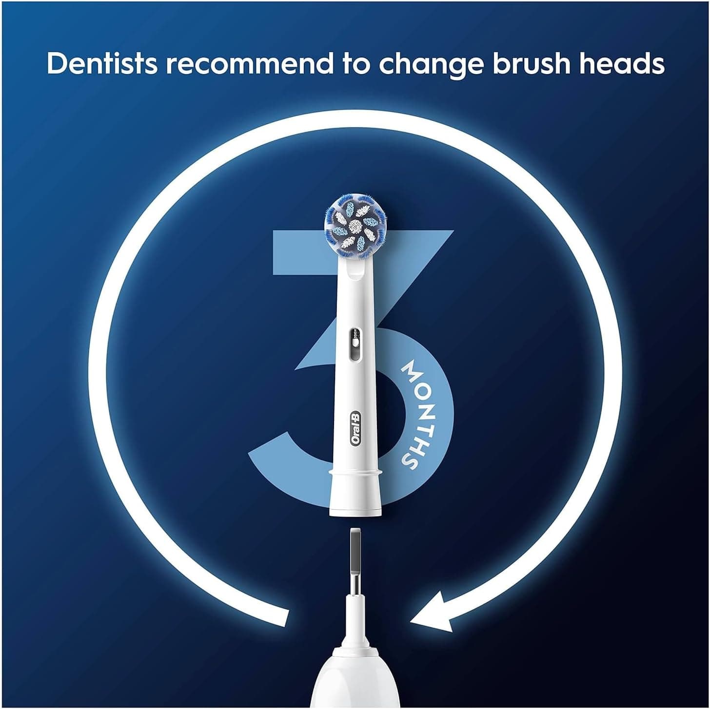 سری مسواک برقی Oral-B Pro Sensitive Clean با برس Xشکل فوقنرم سفید بسته 4 عددی سری مسواک برقی Oral-B Pro Sensitive Clean با برس Xشکل فوقنرم سفید بسته 4 عددی