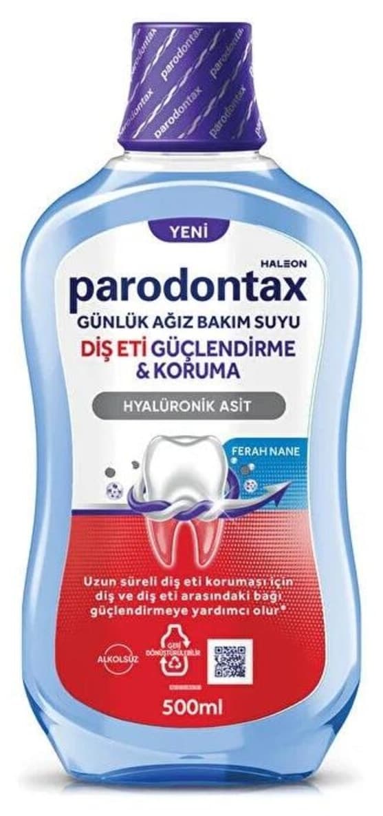 دهانشویه Parodontax تقویتکننده لثه 500ml دهانشویه Parodontax تقویتکننده لثه 500ml