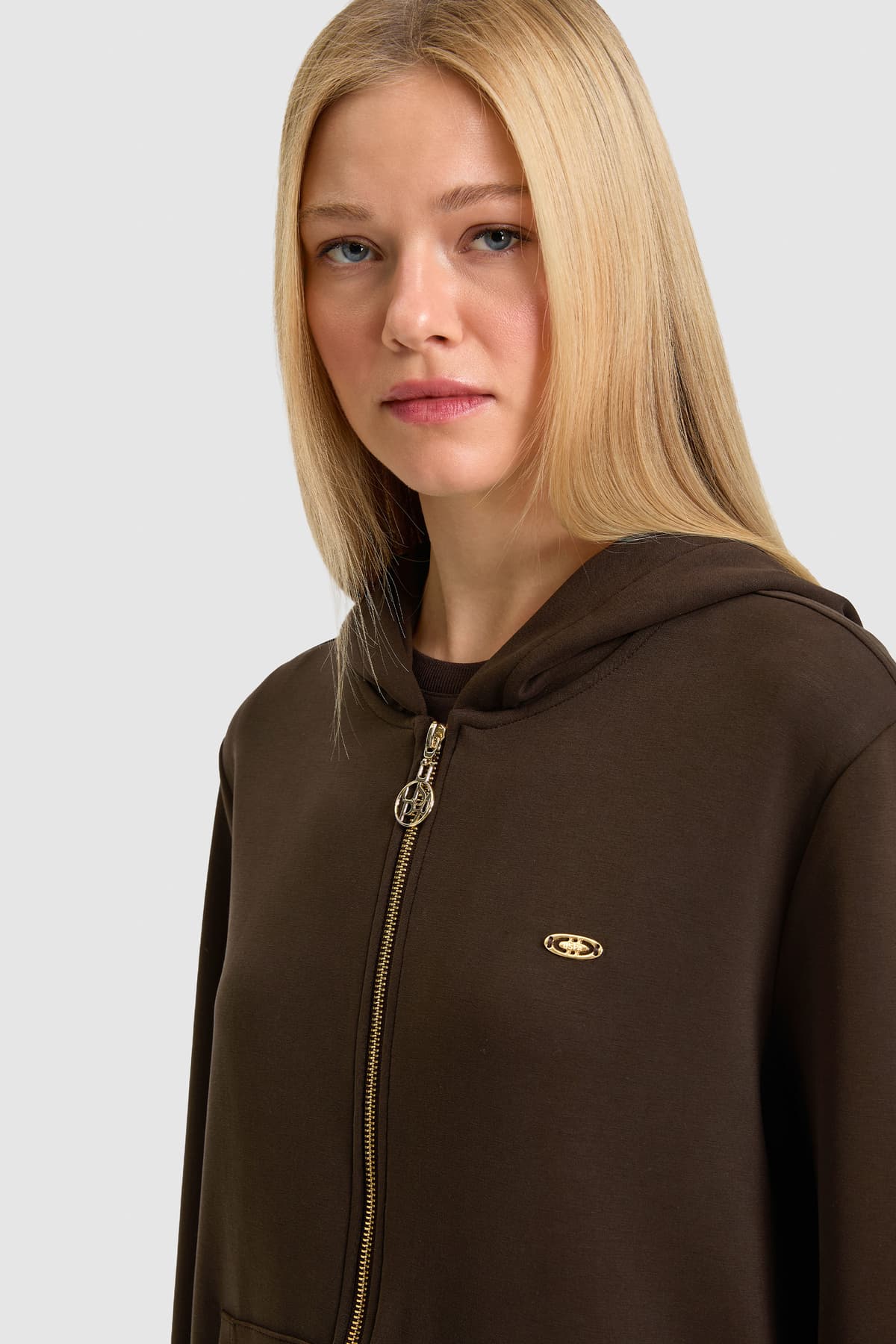 سوئیشرت زنانه U.S. Polo Assn. قهوهای تیره مدل 50326767-VR084 سوئیشرت زنانه U.S. Polo Assn. قهوهای تیره مدل 50326767-VR084