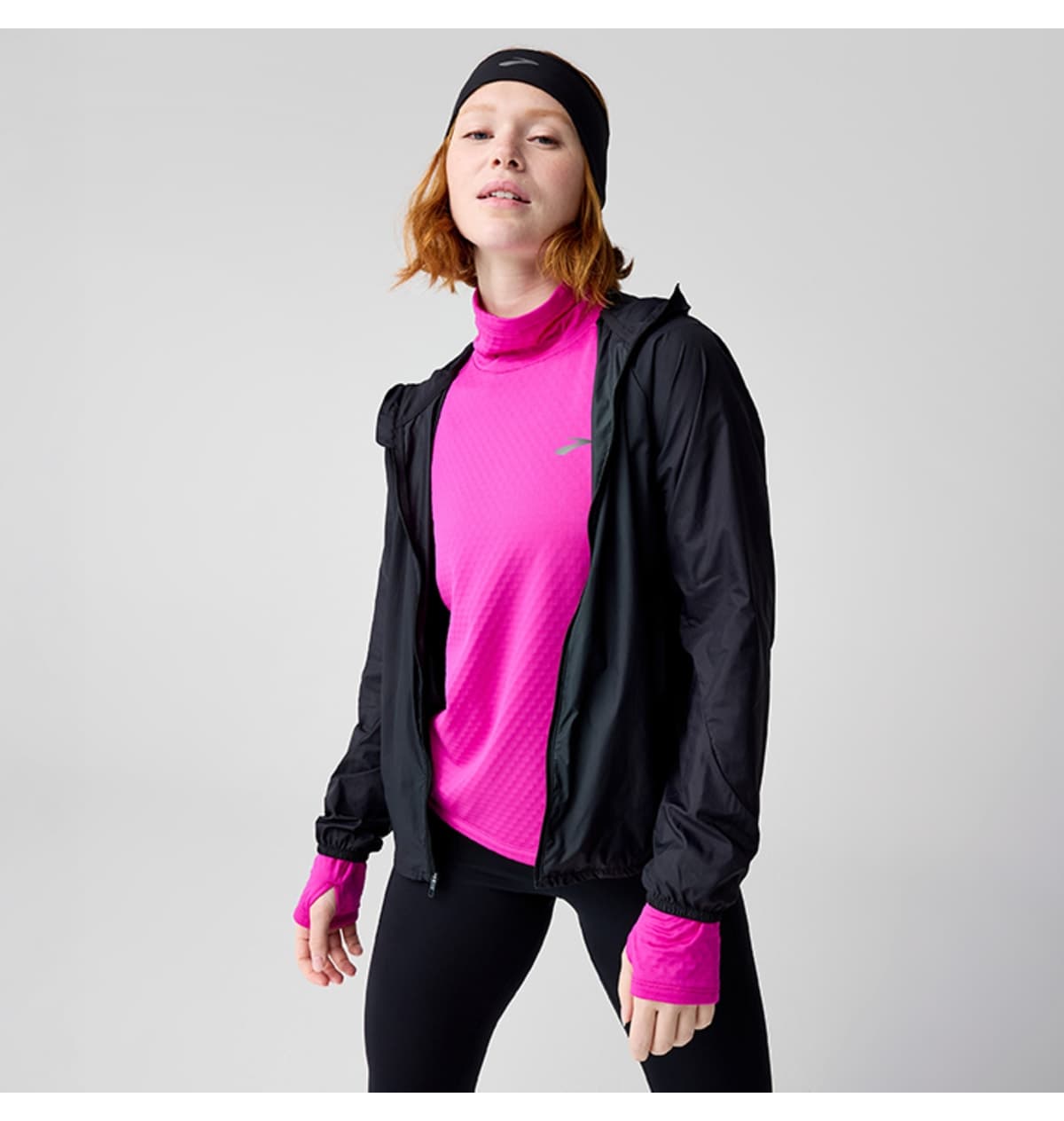 ژاکت زنانه Brooks Canopy Jacket 2.0 مدل 221732052 ژاکت زنانه Brooks Canopy Jacket 2.0 مدل 221732052