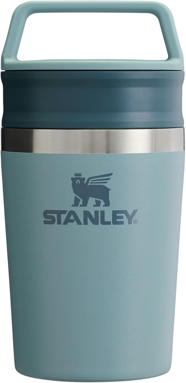 ترموس لیوان Stanley مدل Café-to-Go 0.23 لیتر فولاد ضدزنگ سبز ترموس لیوان Stanley مدل Café-to-Go 0.23 لیتر فولاد ضدزنگ سبز