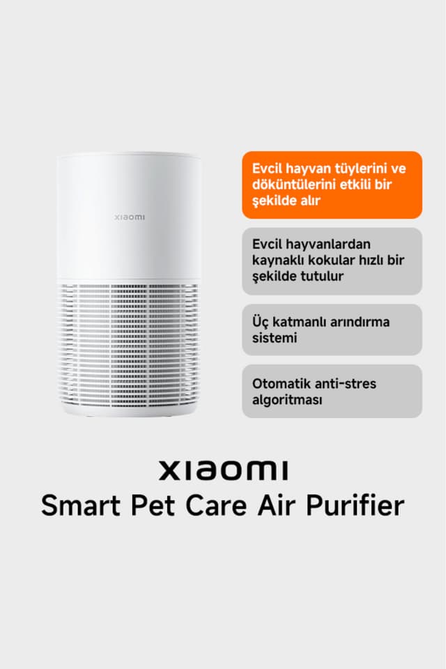 دستگاه تصفیه هوای هوشمند مخصوص حیوانات خانگی Xiaomi با گارانتی ترکیه دستگاه تصفیه هوای هوشمند مخصوص حیوانات خانگی Xiaomi با گارانتی ترکیه
