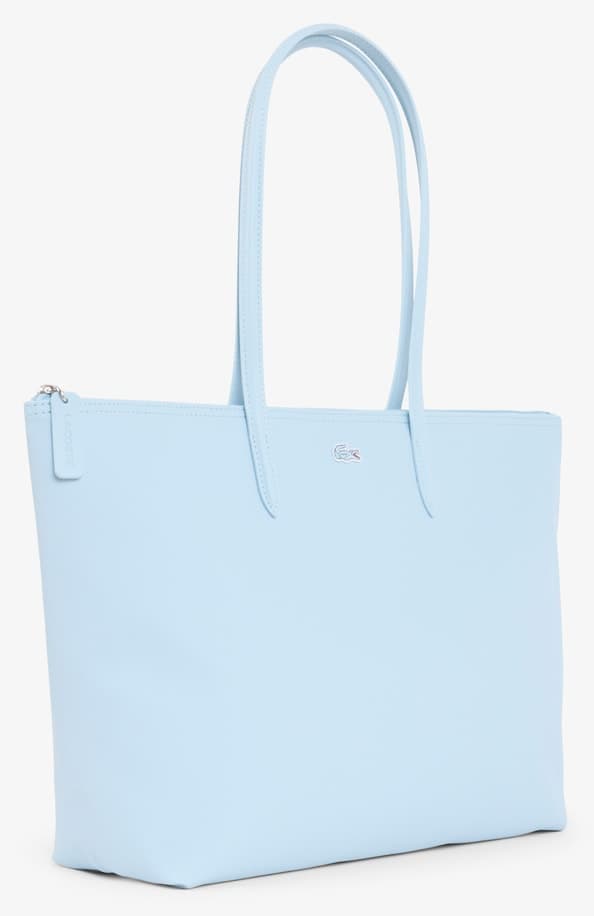 کیف دوشی زنانه Lacoste L.12.12 بزرگ آبی روشن کیف دوشی زنانه Lacoste L.12.12 بزرگ آبی روشن