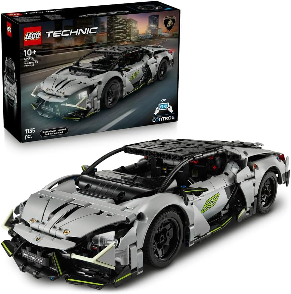 لگو Technic ماشین اسباببازی مدل Lamborghini Revuelto Super Sports Car 42214 لگو Technic ماشین اسباببازی مدل Lamborghini Revuelto Super Sports Car 42214