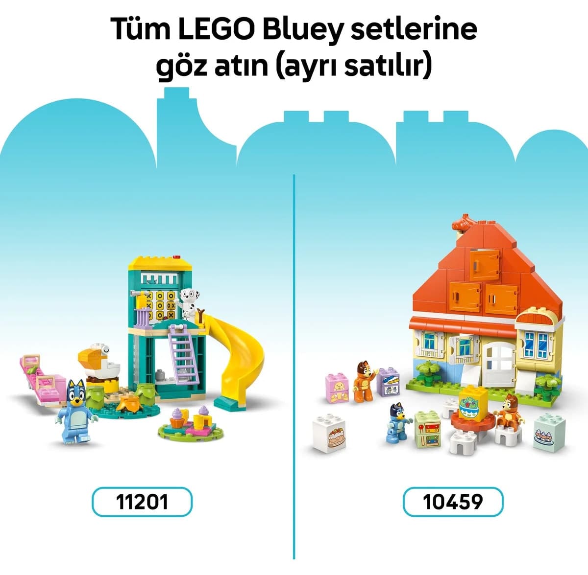 لگو DUPLO مدل 10458 گردش بستنی Bluey 22 پارچه لگو DUPLO مدل 10458 گردش بستنی Bluey 22 پارچه