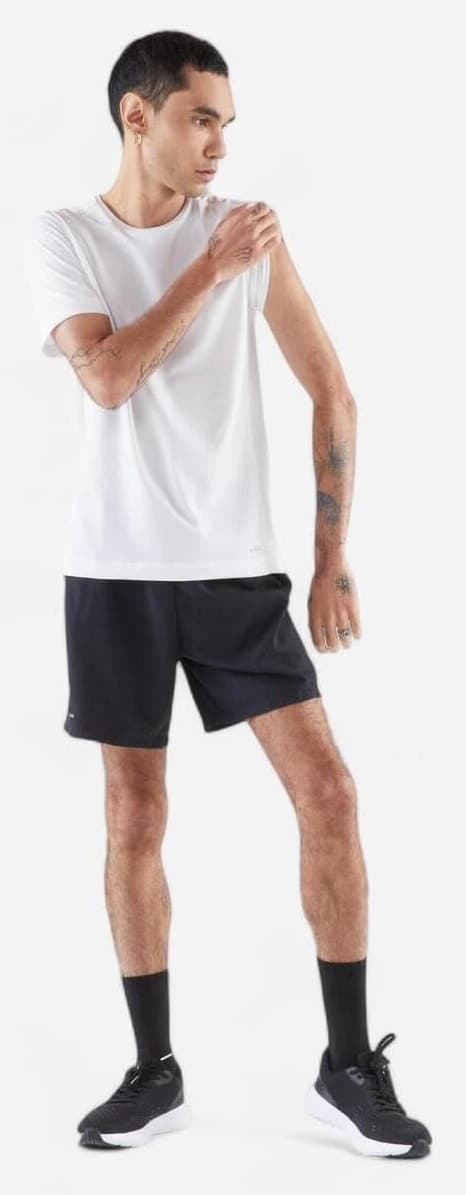 شورت دویدن مردانه Decathlon Kalenji مشکی مدل Kiprun Run 100 شورت دویدن مردانه Decathlon Kalenji مشکی مدل Kiprun Run 100