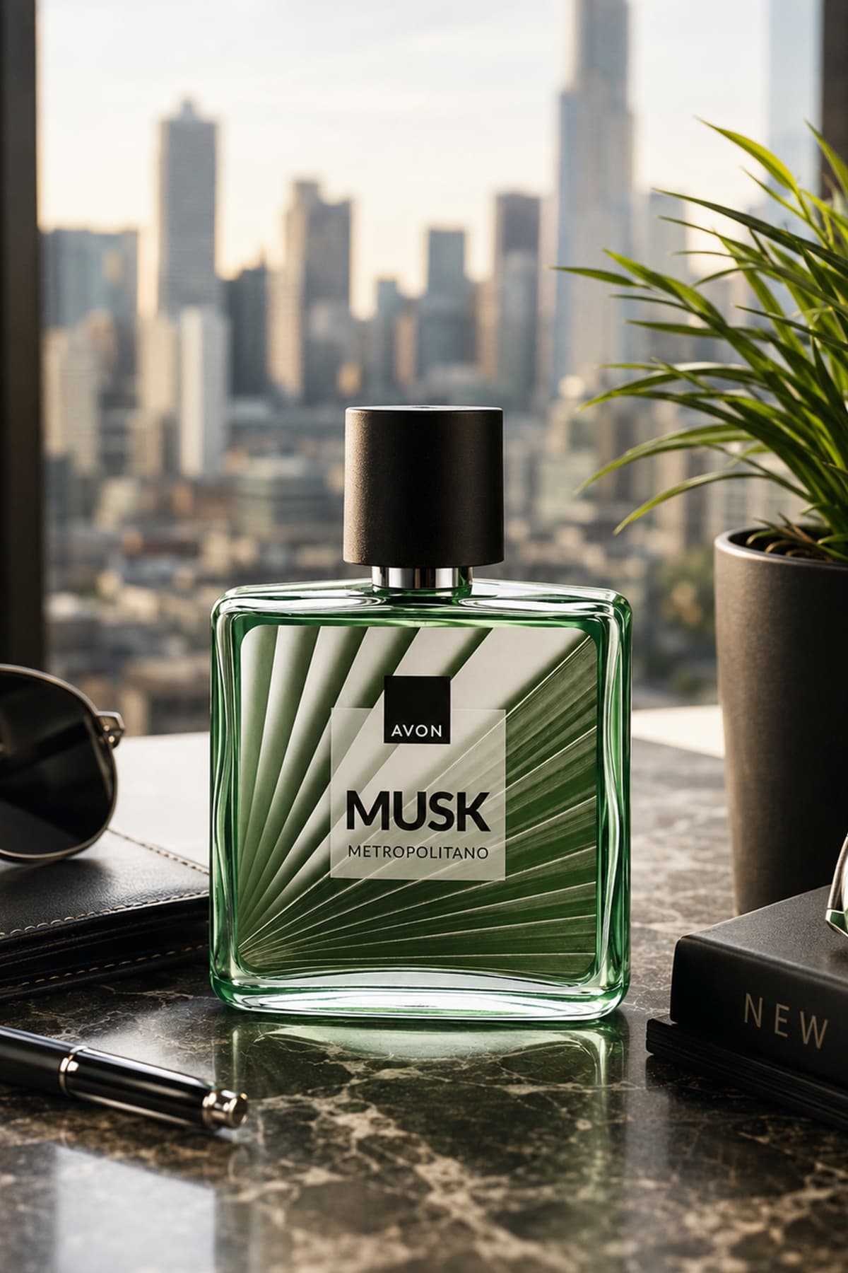 عطر مردانه Avon Musk Metropolitano ادو تویلت 75 ml عطر مردانه Avon Musk Metropolitano ادو تویلت 75 ml