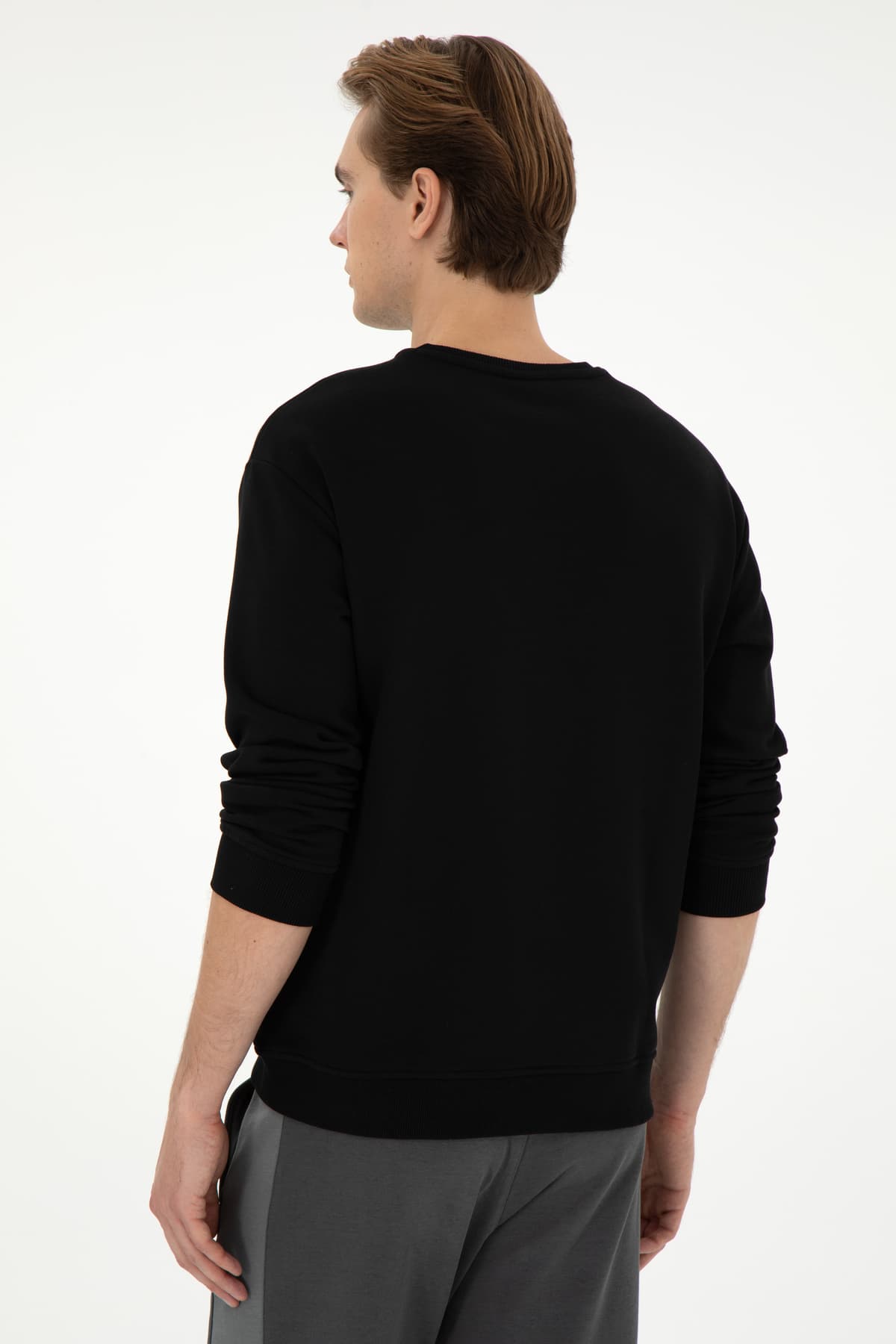 سویشرت مردانه U.S. Polo Assn. یقه گرد فیت راحت مشکی مدل 50293430-VR046 سویشرت مردانه U.S. Polo Assn. یقه گرد فیت راحت مشکی مدل 50293430-VR046