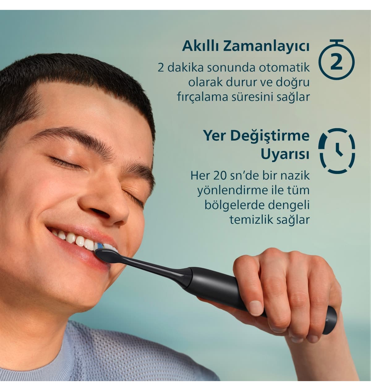 مسواک برقی شارژی Philips Sonicare 3100 مشکی شارژ ۱۴ روزه مدل HX4033/32 مسواک برقی شارژی Philips Sonicare 3100 مشکی شارژ ۱۴ روزه مدل HX4033/32