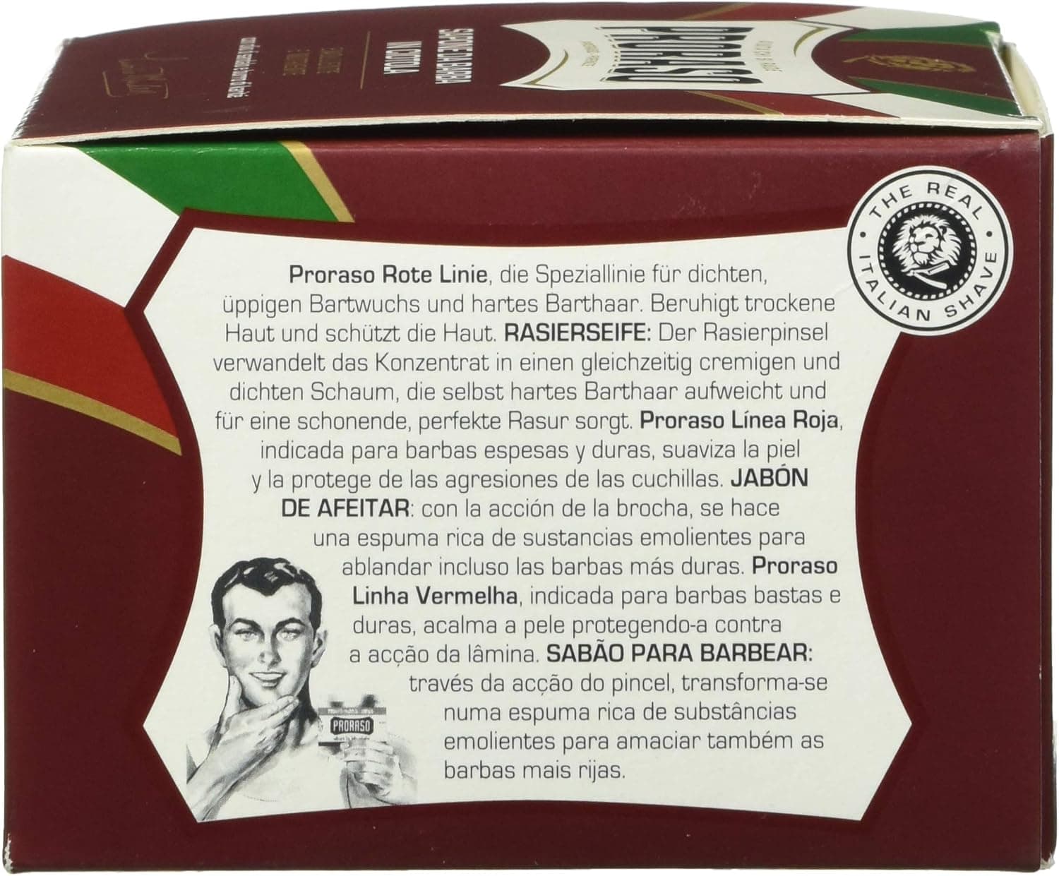 صابون اصلاح مردانه Proraso در کاسه قرمز 150 ml صابون اصلاح مردانه Proraso در کاسه قرمز 150 ml
