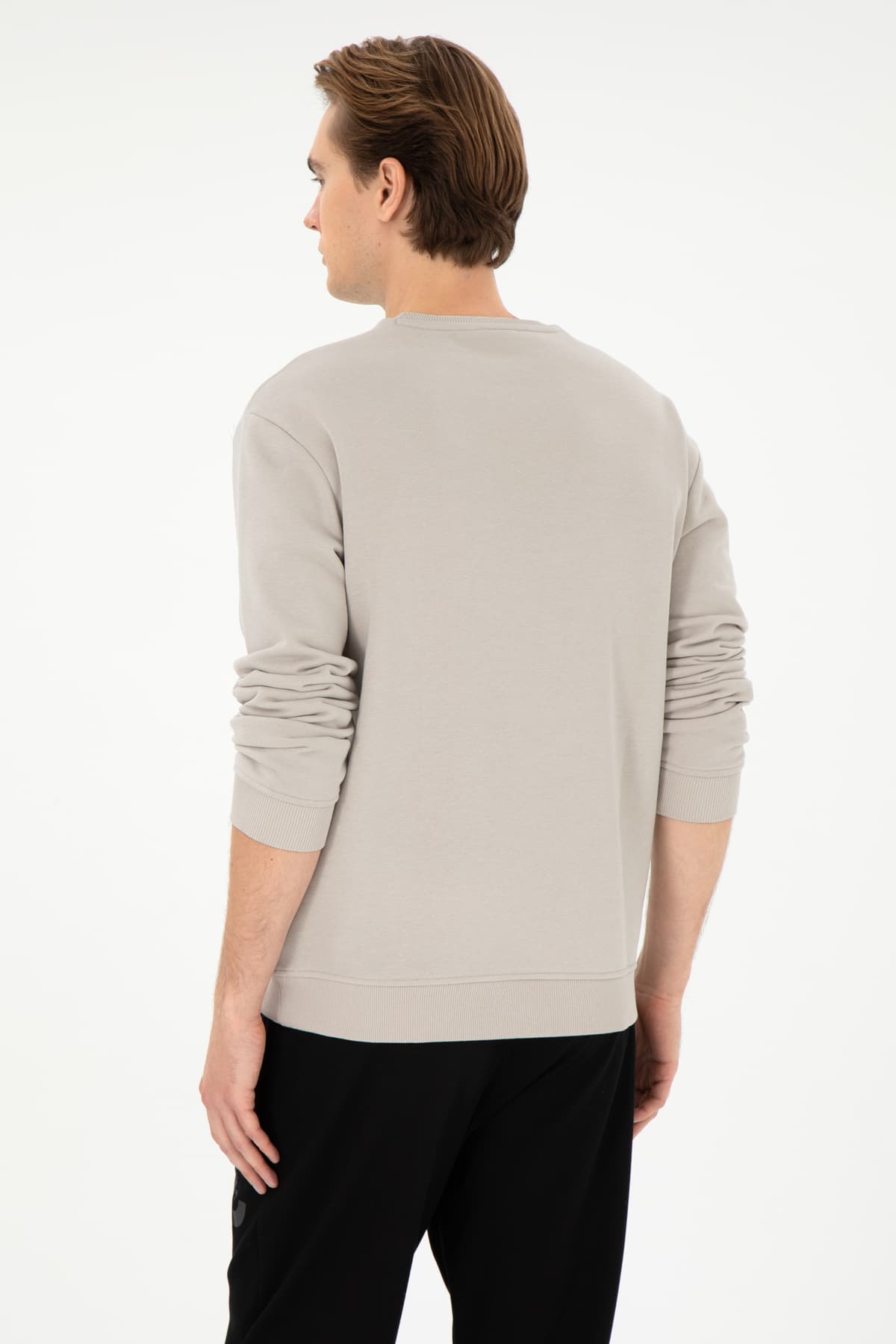 سوئیشرت مردانه U.S. Polo Assn. کامفورت فیت یقه گرد سنگی مدل 50293430-VR049 سوئیشرت مردانه U.S. Polo Assn. کامفورت فیت یقه گرد سنگی مدل 50293430-VR049
