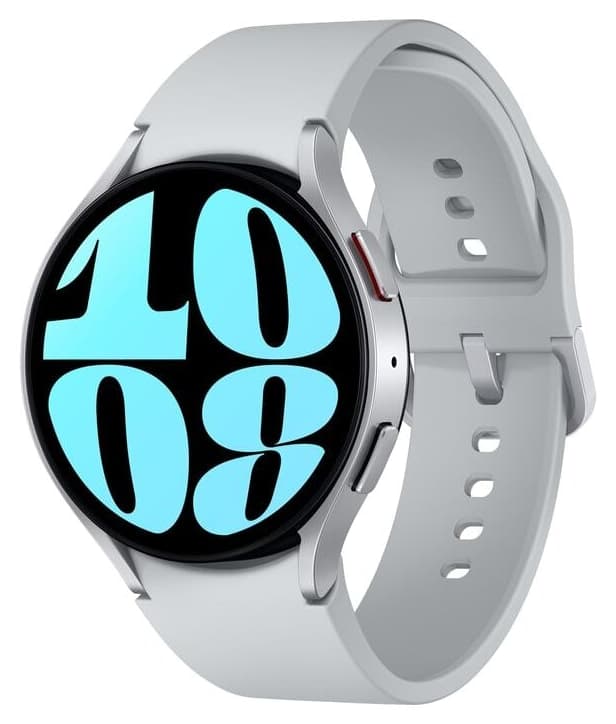 ساعت هوشمند Samsung Galaxy Watch6 44MM نقرهای مدل SM-R940NZSATUR ساعت هوشمند Samsung Galaxy Watch6 44MM نقرهای مدل SM-R940NZSATUR