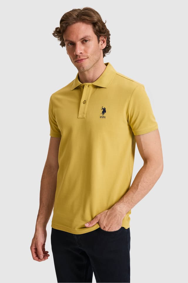 تیشرت مردانه U.S. Polo Assn. یقه پولو فیت اسلیم سبز مدل 50326920-VR235 تیشرت مردانه U.S. Polo Assn. یقه پولو فیت اسلیم سبز مدل 50326920-VR235
