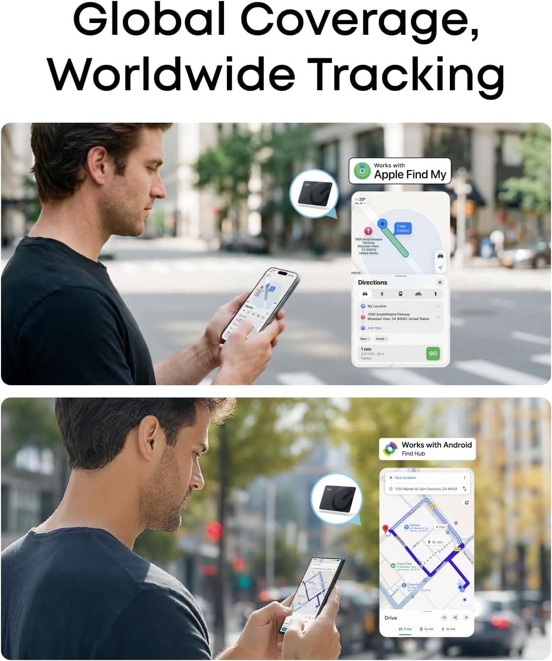 ردیاب هوشمند کارتی eufy Security فوقباریک 1.7 mm با شارژ بیسیم مدل E40 ردیاب هوشمند کارتی eufy Security فوقباریک 1.7 mm با شارژ بیسیم مدل E40