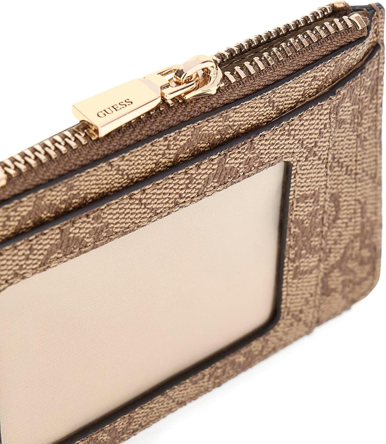 کیف کارت زنانه GUESS لاته لوگو بژ مدل Laurel II SLG کیف کارت زنانه GUESS لاته لوگو بژ مدل Laurel II SLG