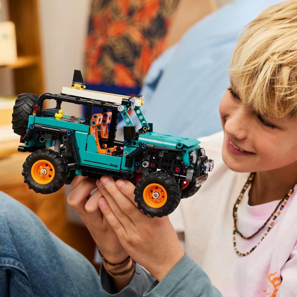 لگو Technic Jeep Wrangler Rubicon SUV مدل 42227 لگو Technic Jeep Wrangler Rubicon SUV مدل 42227