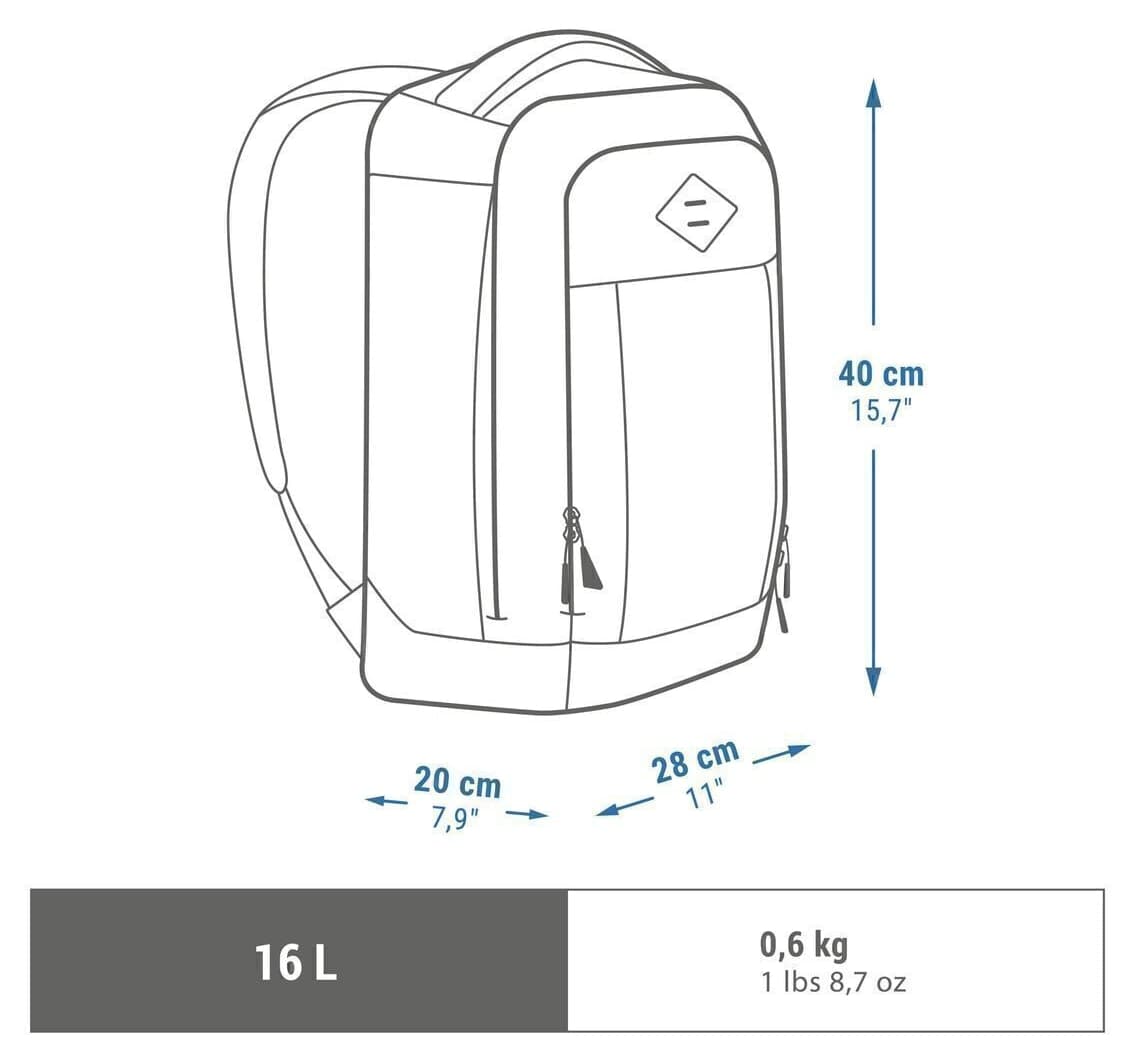 کولهپشتی زنانه Decathlon Quechua 16 L مشکی مدل NH Escape 500 کولهپشتی زنانه Decathlon Quechua 16 L مشکی مدل NH Escape 500