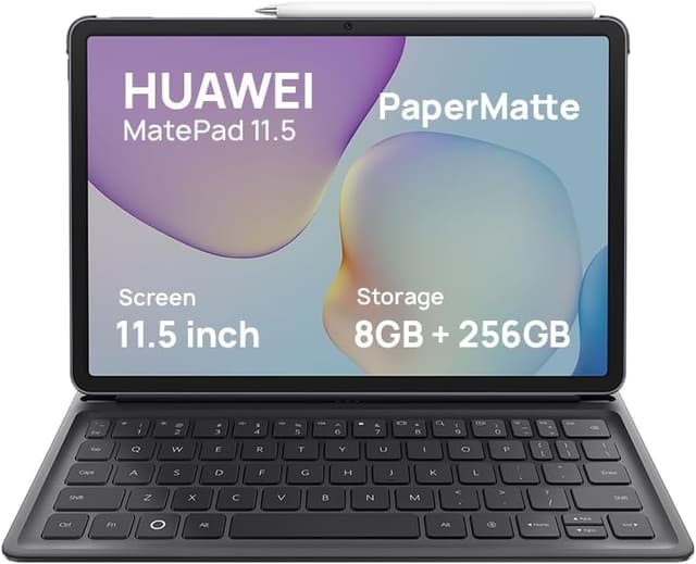 تبلت HUAWEI MatePad 11.5 2025 با نمایشگر PaperMatte 2.5K و کیبورد جداشونده خاکستری تبلت HUAWEI MatePad 11.5 2025 با نمایشگر PaperMatte 2.5K و کیبورد جداشونده خاکستری