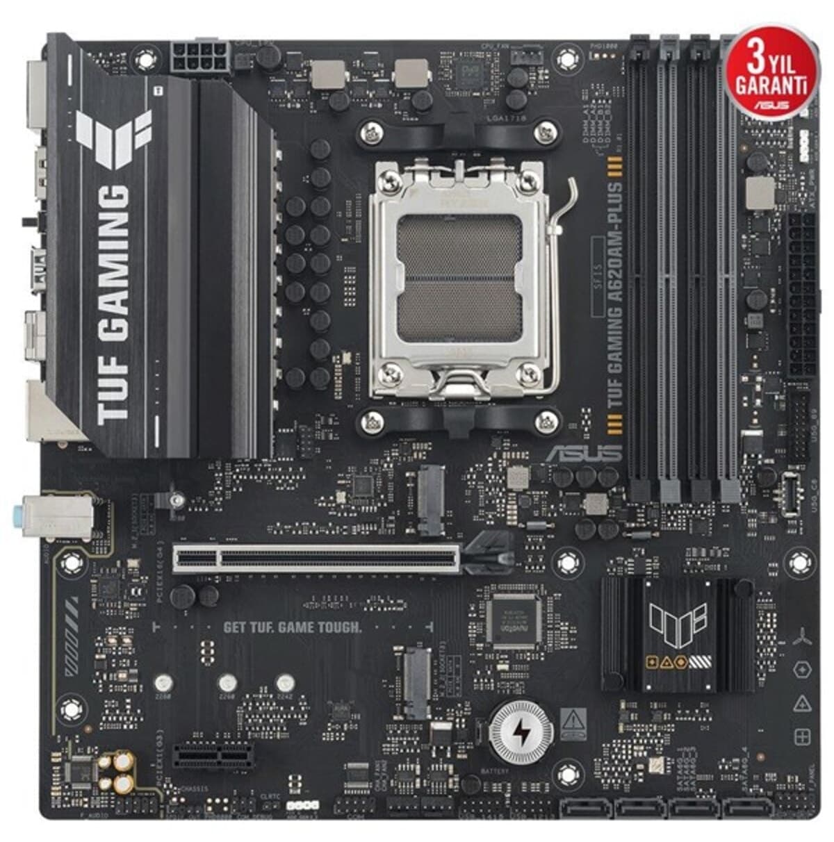 مادربرد ASUS TUF GAMING A620AM-PLUS DDR5 HDMI-DP PCIe 4.0 AM5 mATX مادربرد ASUS TUF GAMING A620AM-PLUS DDR5 HDMI-DP PCIe 4.0 AM5 mATX