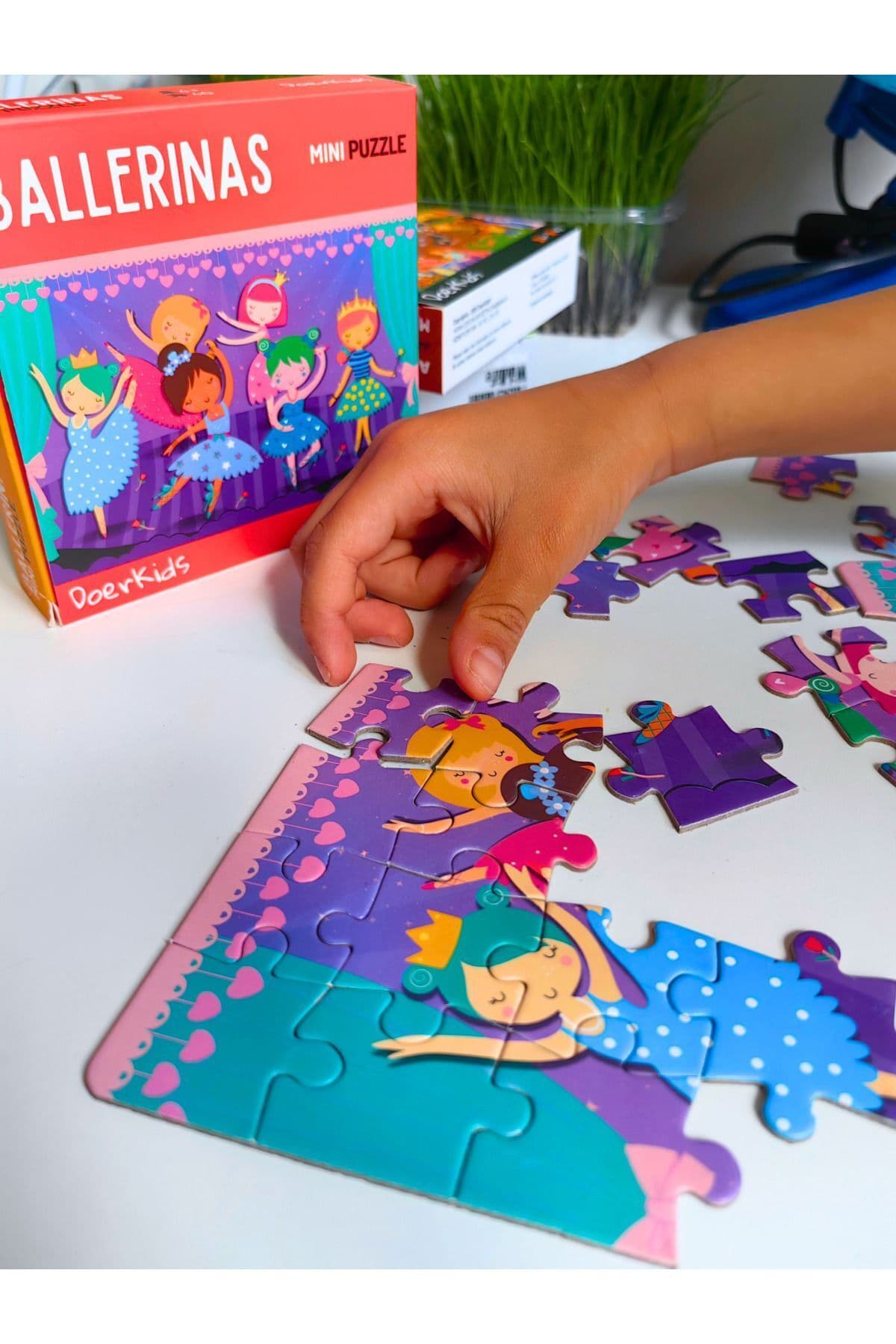 پازل مینی هنری نمایش باله DoerKids 40 قطعه 3-7 سال پازل مینی هنری نمایش باله DoerKids 40 قطعه 3-7 سال
