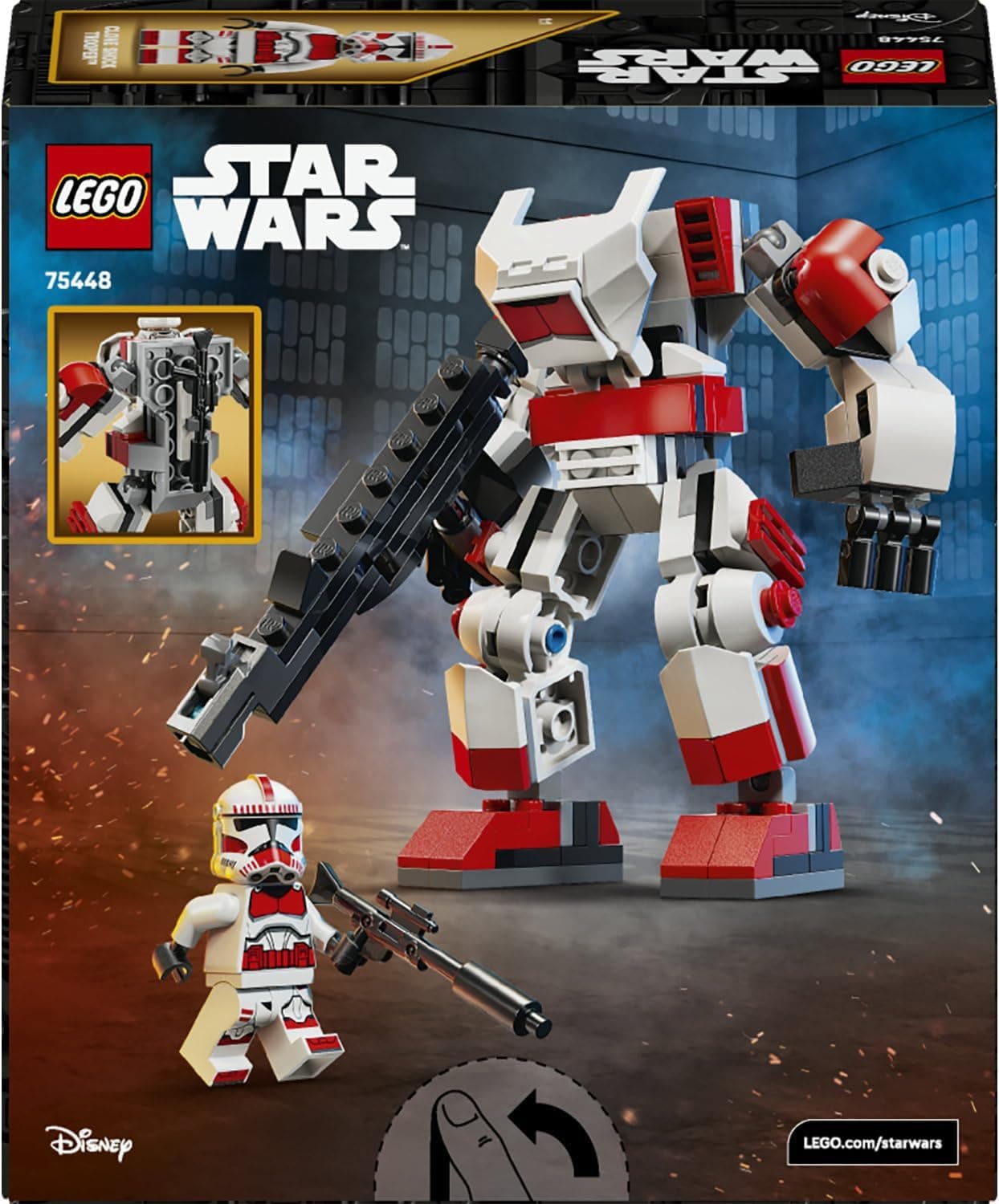 لگو Star Wars ربات اسباببازی مدل Klon Şok Trooper 75448 لگو Star Wars ربات اسباببازی مدل Klon Şok Trooper 75448