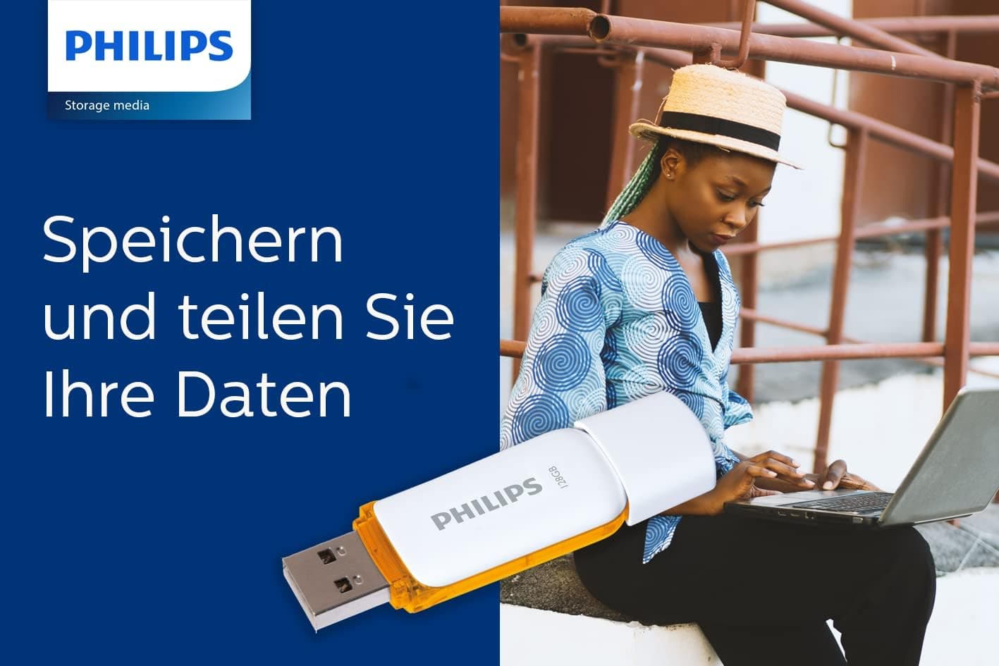 فلش مموری Philips USB 2.0 با ظرفیت 128 GB نسخه Snow Edition نارنجی فلش مموری Philips USB 2.0 با ظرفیت 128 GB نسخه Snow Edition نارنجی
