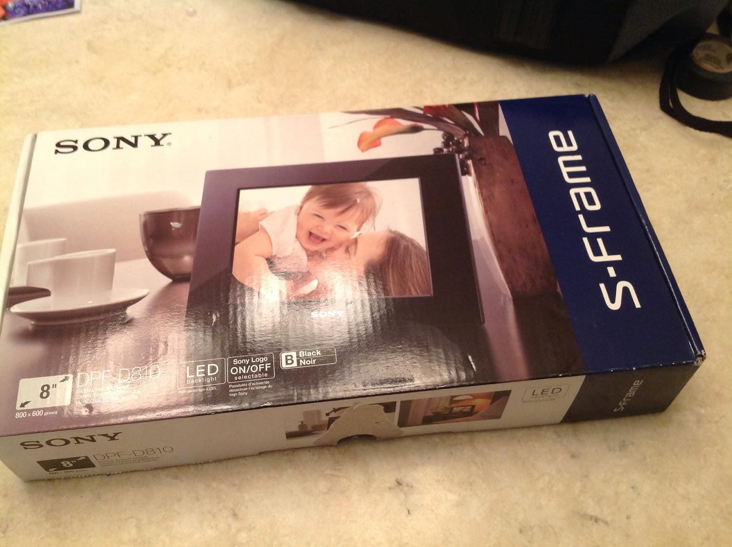 قاب عکس دیجیتال Sony مدل DPF-D810 قاب عکس دیجیتال Sony مدل DPF-D810