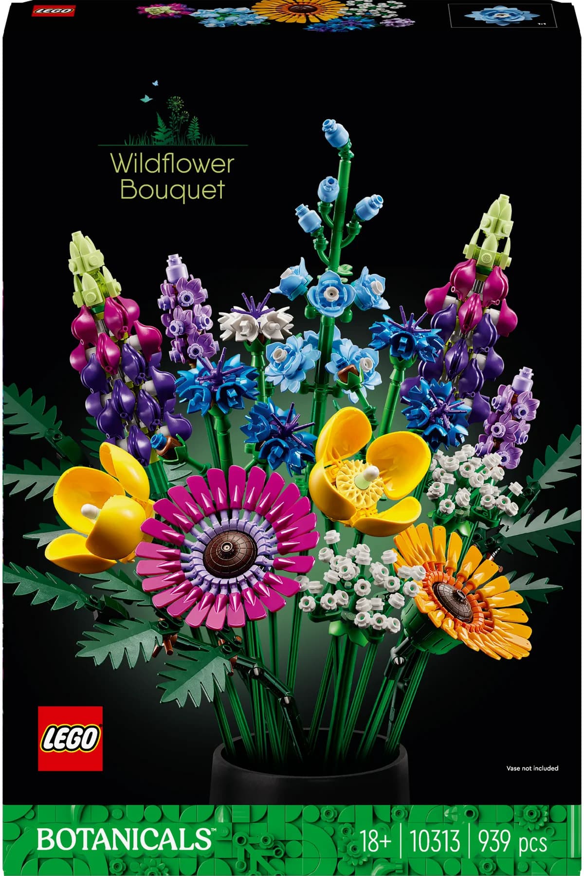 لگو Botanicals دسته گل وحشی مدل 10313 با 939 قطعه لگو Botanicals دسته گل وحشی مدل 10313 با 939 قطعه