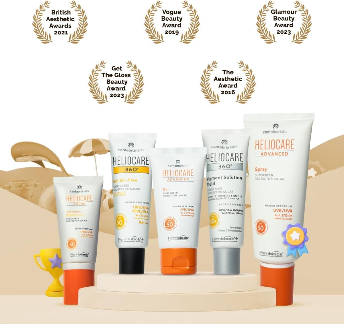 ژل ضدآفتاب Heliocare بدون روغن مدل 360 SPF 50 ژل ضدآفتاب Heliocare بدون روغن مدل 360 SPF 50