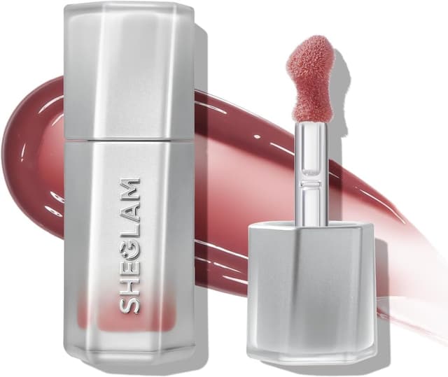 برق لب SHEGLAM براق و غیرچسبناک مدل Glass Lock Air، رنگ شیری توتفرنگی برق لب SHEGLAM براق و غیرچسبناک مدل Glass Lock Air، رنگ شیری توتفرنگی