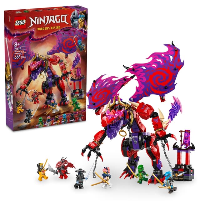 لگو 71832 NINJAGO مدل Thunderfang اژدهای کائوس 668 قطعه لگو 71832 NINJAGO مدل Thunderfang اژدهای کائوس 668 قطعه