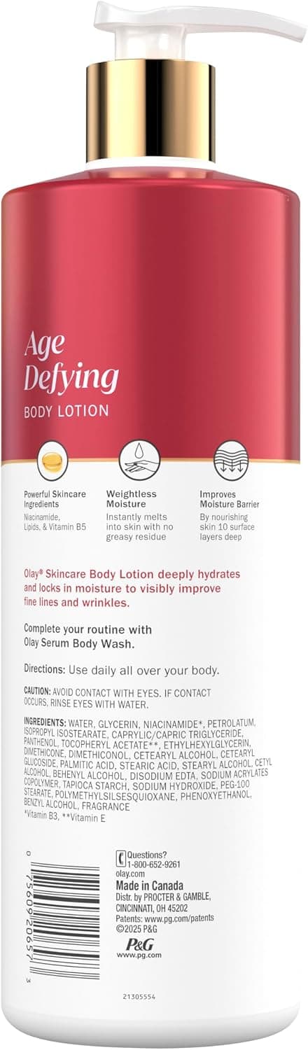 لوسیون بدن زنانه Olay با سرم AHA کاهش تیرگی پوست 17 fl oz لوسیون بدن زنانه Olay با سرم AHA کاهش تیرگی پوست 17 fl oz