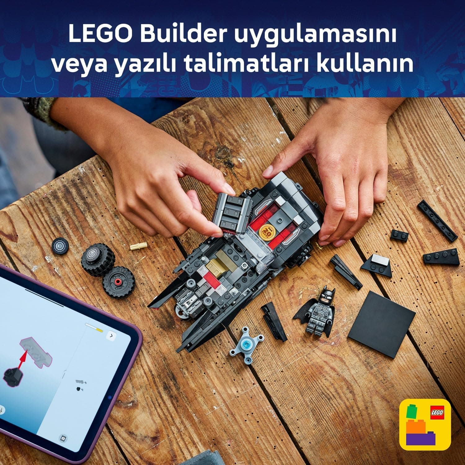 لگو DC Batman مدل Batmobile 76332 لگو DC Batman مدل Batmobile 76332