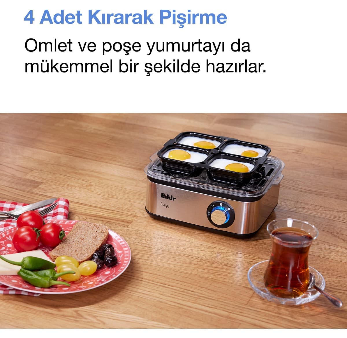 دستگاه پخت تخممرغ Fakir مدل Eggy دستگاه پخت تخممرغ Fakir مدل Eggy