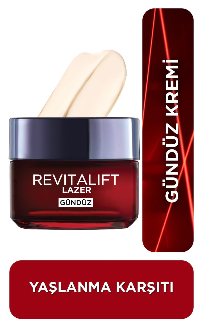 کرم مرطوبکننده روز صورت ضدپیری L'Oreal Paris Revitalift Lazer 50ml کرم مرطوبکننده روز صورت ضدپیری L'Oreal Paris Revitalift Lazer 50ml